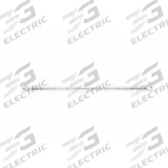 CURRENT Halogen Bulb: Halogen, Recessed Single Contact (R7s), T2-1/2, FCL, 120V AC, 500 W Watt (MPN Q500T3/CL-120V-(FCL)). Key specifications — Trade Number: FCL; Voltage: 120V AC; Brand: CURRENT.