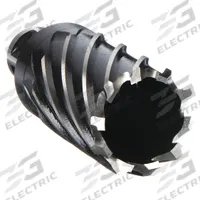 MILWAUKEE Annular Cutter: 1 3/16 in Cutter Dia, 2 in Max Cutting Dp, Black Oxide, High Speed Steel (MPN 49-59-2119). Key specifications — attr253884: No; attr253885: Black Oxide; attr253886: High Speed Steel; attr253887: Weldon Flat; attr253888: Fractional Inch; attr277149: MILWAUKEE.