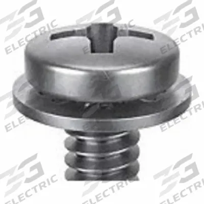 SEMS Screw: Internal Tooth, #8-32 Thread Size, 3/4 in Lg, Stainless Steel, Passivated - Machine Screws with Internal Tooth Lock Washers