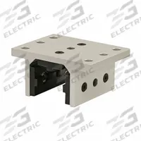 T-Slot Framing System Rollers: 45 Series, 120 mm L x 56.4 mm W x 80 mm H, Silver, Double Flanged (MPN 45-6525). Key specifications — Brand: 80/20; Housing Material: Aluminum; Includes: Shims; Finish: Anodized; Includes Fasteners: Yes.