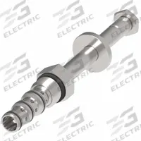 CHAR-LYNN Solenoid Valve: Three Positions, Normally Open, Four-Way, C-10-4 Valve Cavity Size, SV9-10 (MPN 02-199328). Key specifications — attr1012059: 02-199328; attr1250696: SV9-10; attr1011660: Nitrile; attr1011635: CHAR-LYNN; attr1011636: Steel; attr1011644: C-10-4.