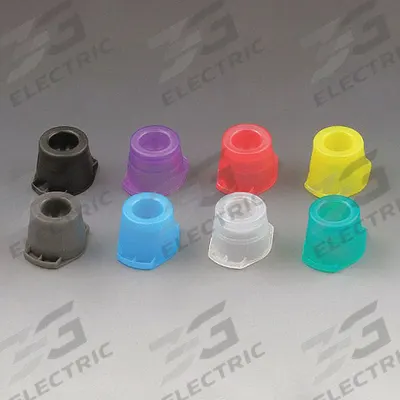 GLOBE SCIENTIFIC Cap: 12 mm_13 mm_16 mm Dia, Yellow, Polyethylene, Unlined - Snap On Bottle Caps