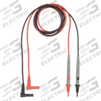 B&K PRECISION Test Leads: CAT II 1000V/CAT III 1000V/CAT IV 600V, Std Probe, Right Shrouded Plug (MPN TL37). Key specifications — Brand: B&K PRECISION.
