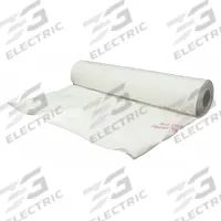 AMERICOVER Antistatic Construction Film: Heavy Duty, 6 mil Thick, 20 ft Wd, 100 ft Lg, White (MPN 24010060ASFR). Key specifications — Color: White; Material: Polyethylene; Standards: NFPA 701-2015; Brand: AMERICOVER; Anti-Static: Yes; Fire-Resistant: Yes.