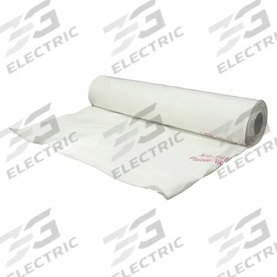 AMERICOVER Antistatic Construction Film: Heavy Duty, 6 mil Thick, 20 ft Wd, 100 ft Lg - Fire Retardant Wall Barrier Films