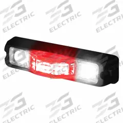 CODE 3 Warning Light: Emergency Vehicle Area Light, Red, 11 W Watt, Clear, LED, Permanent, 12-24V DC (MPN M180S-R). Key specifications — Brand: CODE 3; Lens Color: Clear; Number of Flash Patterns: 29; Installation Type: Permanent; Operating Voltage: 12-24V DC.