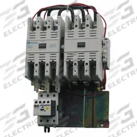 EATON NEMA Magnetic Motor Starter: Reversing, 3 Poles, NEMA Size 3, 90 A, 480V AC Coil (MPN AN59KN0C5E100). Key specifications — Brand: EATON; Auxiliary Contact Form: 1NO; Coil Voltage: 440/480V AC; Phase: Three; Operator: None; Operator Controls: None; Auxiliary Contacts Included: 1NO; Signaling Features: Pilot Light.