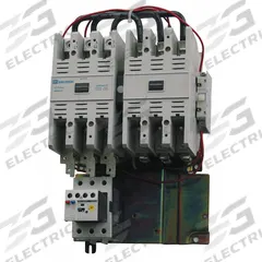 EATON NEMA Magnetic Motor Starter: Reversing, 3 Poles, NEMA Size 3, 90 A, 480V AC Coil (MPN AN59KN0C5E100). Key specifications — Brand: EATON; Auxiliary Contact Form: 1NO; Coil Voltage: 440/480V AC; Phase: Three; Operator: None; Operator Controls: None; Auxiliary Contacts Included: 1NO; Signaling Features: Pilot Light.