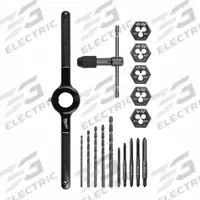 MILWAUKEE Drill Bit, Tap, and Die Set: 17 Pc, UNC/UNF (MPN 49-22-5600). Key specifications — attr1300648: Straight Flute.