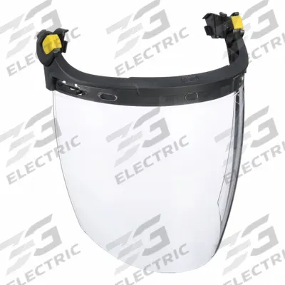 PETZL Face Shield: Anti-Fog/Scratch-Resistant, Reusable, Clear - Petzl Face Shield Assemblies for Hard Hats