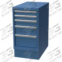 LISTA Modular Workbench Cabinet: Cabinet, Steel, Blue (MPN XSNW0600-0501). Key specifications — Material: Steel; Brand: LISTA.