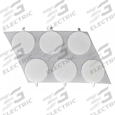 TAPECASE Foam Tape: Conformable, Permanent, Disc, 1 in Dia, 62.5 mil Thick, Closed - Double-Sided Foam Tape Discs