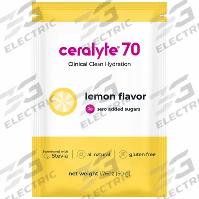 ABILITY ONE Sports Drink Mix: Lemon, Single-Serve, 50 g Concentrate Per Pack, Sugar-Free - Sugar-Free Concentrates for Rapid Rehydration