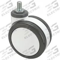 APPROVED VENDOR Stem Caster: Swivel, 4 in Wheel Dia., Metric, 2 1/2 in Wheel Wd, 120 mm Mounting Ht (MPN 2450440900700010805). Key specifications — attr1111390: APPROVED VENDOR; attr1111403: Roller; attr1111394: M12; attr1111436: Gray; attr1176848: Swivel.