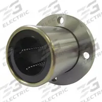 NB Linear Round Flange Mount Bearing: Single, SWF, 3/8 in ID, 1.5 in Flange Dia (MPN SWF6GUU). Key specifications — Material: Resin.