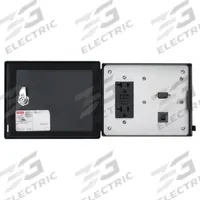 NVENT HOFFMAN Data Interface Port: Polycarbonate, 120V Duplex Receptacle/9-Pin D-Sub, 5 A Reset (MPN HDP5PBCC). Key specifications — Manufacturer Part Number: HDP5PBCC; Brand: NVENT HOFFMAN; Resets: 5 A Reset; IP Rating: IP66; Panel Configuration: 120V Duplex Receptacle; Panel Terminations: 9-Pin D-Sub Terminal Block.