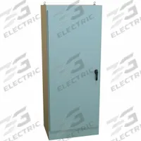 HAMMOND Electrical Enclosure: Steel, 90 in x 36 in x 24 in, NEMA 12, Solid Cover, Hinged (MPN 1418YY24). Key specifications — Brand: HAMMOND; Closure Method: Handle; Knockouts: Not Included.