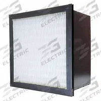 GRAINGER Minipleat Air Filter: 24 in x 24 in x 12 in, Fiberglass, Galvanized Steel, No Header (MPN 20HN66). Key specifications — Brand: GRAINGER; Frame or Header Material: Galvanized Steel; Media Material: Fiberglass.