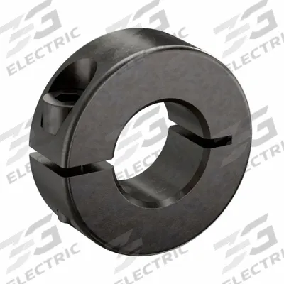 RULAND MANUFACTURING Shaft Collar: 1-Piece, Metric, Round, Clamp-On, 17 mm Bore Dia - Steel Shaft Collars