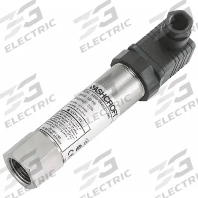 ASHCROFT Pressure Transmitter: 0 psi to 5,000 psi, 4 to 20mA DC, Hirschmann Form A DIN 43650-A - Intrinsically Safe with DIN 43650 Form A Connector