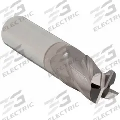 APPROVED VENDOR Square End Mill: Carbide, TiCN Coated, 4 Flute, 7/32" Mill Dia, 7/16" LOC, 2" OAL (MPN 203-001122)