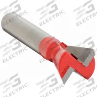 FREUD Dovetail Cut Profile Router Bit: Fractional Inch, Carbide, 1/2 in Cutter Dia., 1 Flutes (MPN 22-104). Key specifications — attr325197: FREUD.