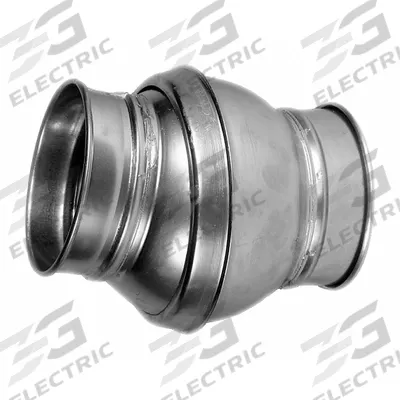 NORDFAB Ball Joint: Steel, For 12 in Duct Dia, 15 1/4 in Overall Lg, 12 in Inlet Dia - Ball Joints