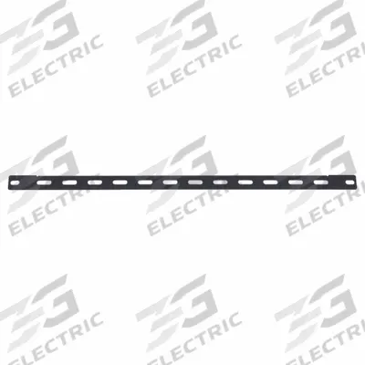 VIDEO MOUNT PRODUCTS Lancing Bar: 1 U, 1/4 in Overall Dp, 19 in Overall Wd, 7/8 in Overall Ht - Rack-Mount Cable Lacing & Strain Relief Bars