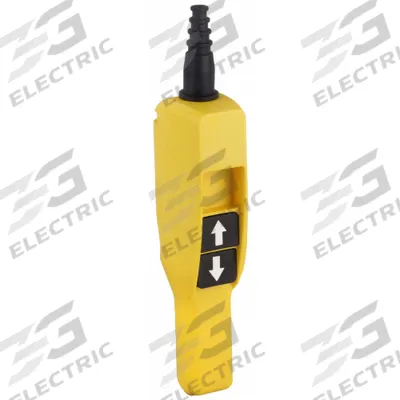 Dayton Pendant Control Station: (2) Push Buttons, 2NO, Up/Down, NEMA 4/4X/5 - Push-Button Pendants