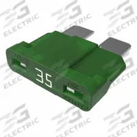 LITTELFUSE Automotive Fuse: ATOF Series, Fast-Acting, 35 A, 32 V DC, Indicating (MPN 0287035.PXCN). Key specifications — Series: ATOF; Brand: LITTELFUSE.