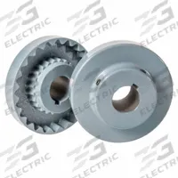 MASTERDRIVE Coupling Flange: 13 Coupling Size, 2,400 RPM Max Speed, 11 3/4 in Outside Dia, Cast Iron (MPN 13S-2-3/8). Key specifications — attr672411: Inch; attr672366: Round Keyed; attr85403: MASTERDRIVE.