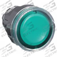SCHNEIDER Extended Push Button: Green, 22 mm Mounting Size, Metallic, Momentary (MPN ZB4BW13). Key specifications — Brand: SCHNEIDER; Action: Momentary; Series: XB4; Push Button Material Type: Metallic.