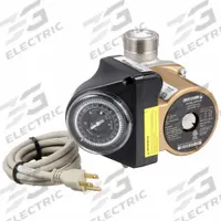 Circulating Pump: 1/25 hp HP, 120V AC, Stainless Steel, 3, 10 gpm, 5 ft Max. Head, 6 in Face to Face (MPN 110223B-240). Key specifications — Nameplate Voltage: 120V AC; Connection Type: Union; Brand: ARMSTRONG; Includes Volute: No Volute Included; System Type: Potable Water.