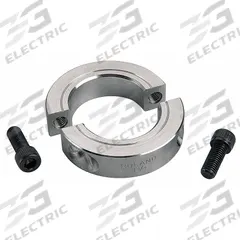 RULAND MANUFACTURING Shaft Collar: 2-Piece, Inch, Round, Clamp-On, 2 9/16 in Bore Dia, Aluminum (MPN SP-41-A). Key specifications — attr671628: RULAND MANUFACTURING.