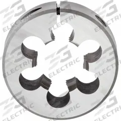 APPROVED VENDOR Round Threading Die: M30x1.5 Metric, 2 1/2 in OD, Adj, High Speed Steel (MPN 10T920)