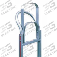MAGLINER Frame Extension: 23 3/4 in Overall Ht, 500 lb Load Capacity, 23 3/4 in H x 1 1/2 in W (MPN 40010). Key specifications — Features: Hi-U Frame Extension 60 IN; Compatible Grainger Part Number: 8ED59; Manufacturer Part Number: 40010; Accessory Type: Frame Extension; Compatible with Product Type: Magliner Hand Trucks with U-Loop and 86031 Handles.