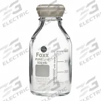 FOXX LIFE SCIENCES Glass Media, BOD, & Specialty Lab Bottles - Glass Lab Media Bottles: 1 L, GL45 (MPN 1501029-FLS). Key specifications — Closure Type: Screw-On; Mouth Size: Wide; Screw Closure Size: GL45; Brand: FOXX LIFE SCIENCES; Body Color: Colorless.