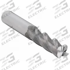CLEVELAND Square End Mill: Carbide, 4 Flute, 1/2" Mill Dia, 3" LOC, 6" OAL (MPN C61903)