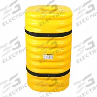 APPROVED VENDOR Column Protector: 8 in (I-Beam)/8 in (Round)/8 in (Square), I-Beam/Round/Square (MPN 913NF2). Key specifications — Color: Yellow; Maximum Compatible Column Length: 8 in (Square); Minimum Compatible Column Length: 8 in (Square); Brand: APPROVED VENDOR; Material: HDPE.