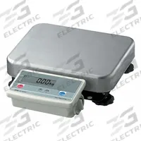A&D WEIGHING Shipping Scale: 150 lb Wt Capacity - Imperial, 15 in Weighing Surface Dp, kg/lb/oz, LCD (MPN FG-60KBM). Key specifications — attr1359868: A&D WEIGHING; attr1359871: 0.01 lb/0.005 kg; attr1359875: RS-232C; attr1359893: 430 Stainless Steel.