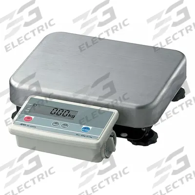 A&D WEIGHING Shipping Scale: 150 lb Wt Capacity - Imperial, 15 in Weighing Surface Dp - Shipping Scales with Remote Indicator