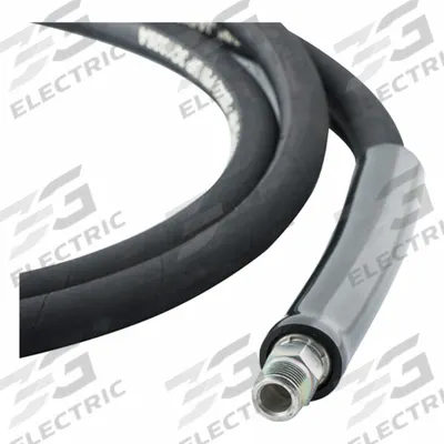 BVA HYDRAULICS Hydraulic Hose Assembly: 1/4 in ID, NPTF x NPTF, 20 ft Lg, Black - BVA Hydraulics Hydraulic Hose Assemblies