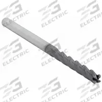 WIDIA HANITA Corner Chamfer End Mill: Carbide, TiAlN Coated, 4 Flute, 4.5 mm Mill Dia, 14 mm LOC (MPN 40040450T014)