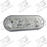GROTE Strobe Light: Strobe, Amber/Red, 2 5/16 in Overall Wd, 13/16 in Overall Ht, LED, 12V DC (MPN 79212). Key specifications — Operating Voltage: 12V DC; Number of Flash Patterns: 1; Electrical Connection: Plug; Mount Type: Bracket; Brand: GROTE; Shape: Rectangular; Lighting SAE Class Rating: SAE Class 2.