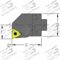 ULTRA-DEX USA Indexable Thread Cutting Unit Head (MPN 912-000-022)