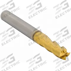 YG-1 Square End Mill: Carbide, TiN Coated, 4 Flute, 11/64" Mill Dia, 5/8" LOC, 2" OAL (MPN 07564TN)