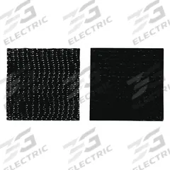 SCOTCH Hook-and-Loop Fastener: Square, 1 in Overall Wd, 1 in Overall Lg, Self-Mating, Black, Acrylic (MPN RFD7021-VPESF). Key specifications — Brand: SCOTCH; Material: Polyolefin.