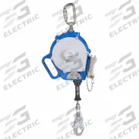 3M DBI-SALA Self Retracting Lifeline: Carabiner Anchor, Harness Swivel Snap Hook, 50 ft Line, Sealed (MPN 3400150). Key specifications — Brand: 3M DBI-SALA; ANSI SRL Class (2021): Class 1; ANSI SRL Type: SRL; Lifeline Material: Stainless Steel; Series: Sealed-Blok; Sealed: Yes; Anchorage End Connection Type: Carabiner; Anchoring Location: Overhead Only.