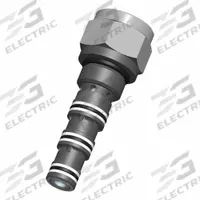 BUCHER HYDRAULICS Cartridge Valve: Screw-In, Screwdriver Adjustment, C08-40 Valve Cavity Size, PDCV (MPN PDCV-08-N1-3-0). Key specifications — attr1012059: PDCV-08-N1-3-0; attr1250696: PDCV; attr1011660: Nitrile; attr1011632: Screwdriver; attr1011635: BUCHER HYDRAULICS; attr1011644: C08-40.