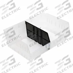 QUANTUM STORAGE SYSTEMS Long Bin Dividers: 10 in x 6 in, 15 in Overall Wd, Black (MPN LDSB218). Key specifications — Compatible Manufacturer Model Number: QSB218; Brand: QUANTUM STORAGE SYSTEMS.